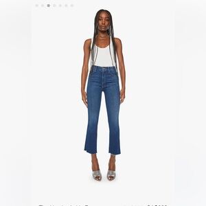 Mother denim The Hustler Ankle Fray in Home Movies size 25 like new!!